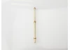 2 Hole Stanchion - Brass 40mm (10)