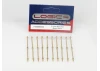 2 Hole Stanchion - Brass 40mm (10)