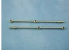 2 Hole Stanchion - Brass 40mm (10)