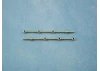 3 Hole Stanchion - Brass 25mm (10)
