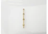 3 Hole Stanchion - Brass 30mm (10)