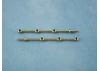 3 Hole Stanchion - Brass 30mm (10)