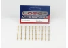3 Hole Stanchion - Brass 20mm (10)