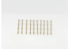 3 Hole Stanchion - Brass 20mm (10)