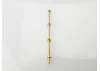 3 Hole Stanchion - Brass 40mm (10)