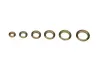 Porthole - 14mm - With 6 Hole Flange - Glazed - 10pk