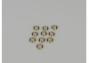 Porthole - 16mm - With 6 Hole Flange - Glazed - 10pk
