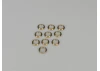 Porthole - 18mm - With 6 Hole Flange - Glazed - 10pk