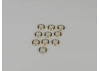 Porthole - 18mm - With 6 Hole Flange - Glazed - 10pk
