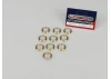 Porthole - 18mm - With 6 Hole Flange - Glazed - 10pk