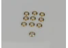 Porthole - 14mm - Without Flange - Glazed - 10pk