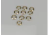 Porthole - 18mm - Without Flange - Glazed - 10pk