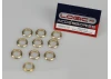 Porthole - 18mm - Without Flange - Glazed - 10pk