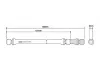 GMade Hardened Universal Shaft For GMade Gom Rock Buggy
