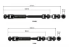 GMade - Junfac Scale GMade R1 Univ Shaft Hardened Steel