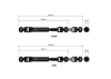 GMade Junfac Axial SCX10 III (313mm) Univ Shaft Hardened Steel