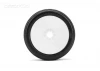 Jetko Lesnar Ultra Soft 1:8 Buggy Tyres Pre Glued on White Revo Rims (2)