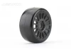 Jetko Buster Soft 1:8 GT Pre-glued Black Claw Rims (2)