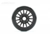 Jetko Buster Super Soft 1:8 GT Pre-glued Black Claw Rims (2)