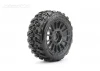 Jetko Extreme King Cobra 1:8 Buggy Belted Tyres on Black Wheels 17mm Hex (2)