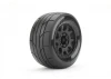 Jetko Extreme Slick Super Sonic MT Belted Tyres on 3.8 Black 17mm Hex Wheels (2)