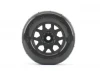 Jetko Extreme Slick Super Sonic MT Belted Tyres on 3.8 Black 17mm Hex Wheels (2)