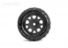 Jetko EX Tyre MT Defender Belted 3.8 on 12/14/17mm Hex Wheels (2)