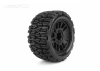 Jetko EX Slayer Belted MT Tyres on Black 12-17mm Hex Wheels (2)
