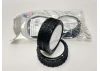 Jetko Challenger 1:10 Buggy Tyres on White Wheels - Soft - 4WD Front (2)