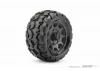 Jetko EX Tomahawk ST Tyres Mounted on Black 2.8 Wheels (2)