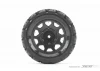 Jetko EX Tomahawk ST Tyres Mounted on Black 2.8 Wheels (2)