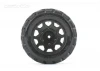 Jetko EX King Cobra ST Tyres Mounted on Black 2.8 Wheels (2)