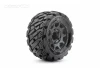 Jetko EX Rockform ST Tyres Mounted on Black 2.8 Wheels (2)