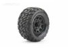 Jetko EX Rockform MT Tyres Mounted on Black 2.8 Wheels (2)