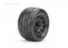 Jetko MT Extreme Super Sonic Tyres on Black 12/14/17mm Hex 2.8 Rims (2)