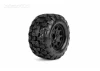 Jetko EX Tyre MT Slayer Black Wheel 2.8 on 12/14/17mm Hex Wheels (2)