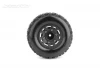 Jetko Extreme Westland SC Tyres On 2.2 SC 12/14/17mm Hex Black Wheels (2)