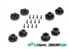 Jetko MT Extreme Super Sonic Tyres on Black 12/14/17mm Hex 2.8 Rims (2)