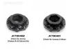 Jetko Extreme Wasteland XMT Belted Tyres Mounted on Black 24mm Hex Wheels (X-MAXX/Kraton 8S) (2)