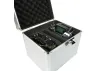 JP Transmitter Case Aluminium (Silver) Face-To-Face Double