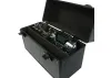 JP Transmitter Case Aluminium (Black) Side-By-Side Double