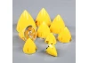 JP 102mm Yellow Spinner (with Aluminium Back Plate)
