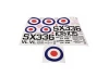 E-Scale Seafire Decal Set