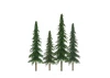 JTT 92025 Econo-Spruce, 1 to 2, Z-Scale, (55 per pack)