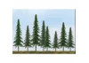 JTT 92025 Econo-Spruce, 1 to 2, Z-Scale, (55 per pack)