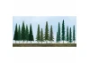 JTT 92117 Pine Conifer Spruce, 2.5 to 6, N to HO-Scale, (45 per pack)