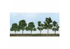 JTT 92119 Deciduous Sycamore, 2.5 to 4.5, N to HO-Scale, (20 per pack)