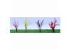 JTT 95545 Flower Bushes Assorted, 1/2 to 3/4, HO-Scale, (40 pack)