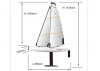 Joysway Dragon Flite 95 V3 Racing Sailing Yacht - RTR