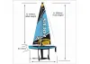 Joysway Focus V3 One Metre Sailboat RTR Blue